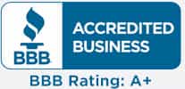 Accredited Business - BBB Rating A+