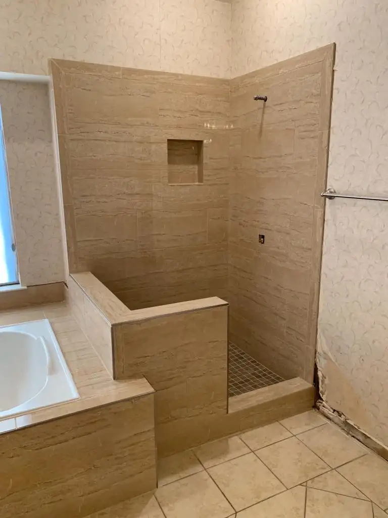 Shower renovation service Lewisville TX