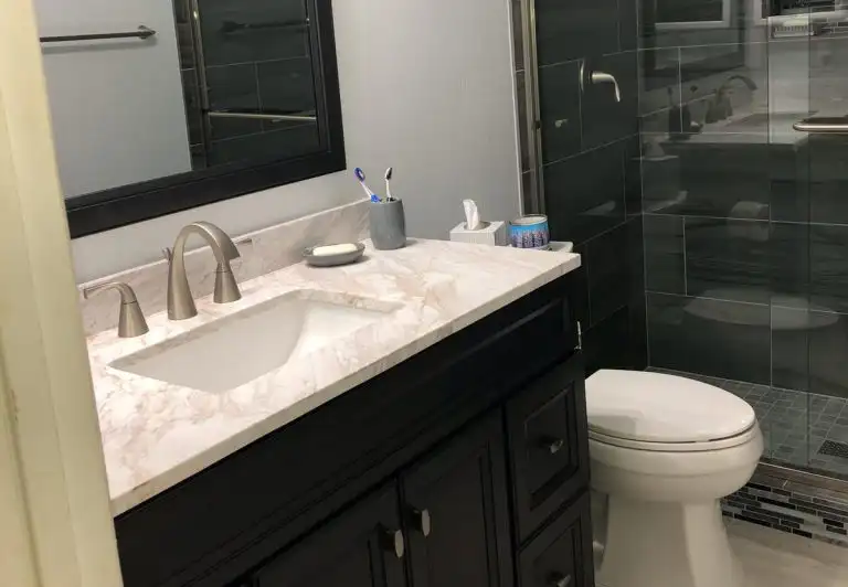 Simple and Classic Bathroom Transformation - Bathroom Remodeling Service Lewisville TX