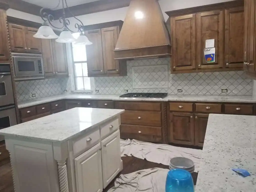 Classic Natural Stone Kitchen Cabinetry