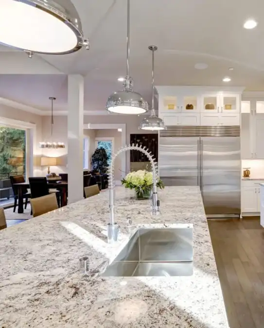 Beautiful Granite Countertop in Kitchen