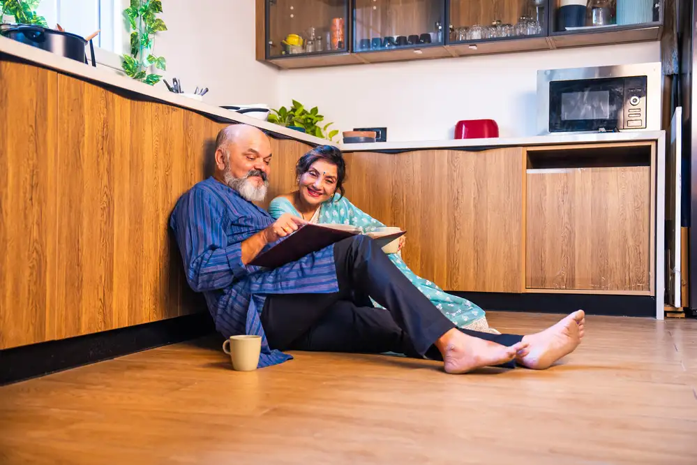 Linoleum for Kitchen Flooring Installation by A1 Flooring And Granite